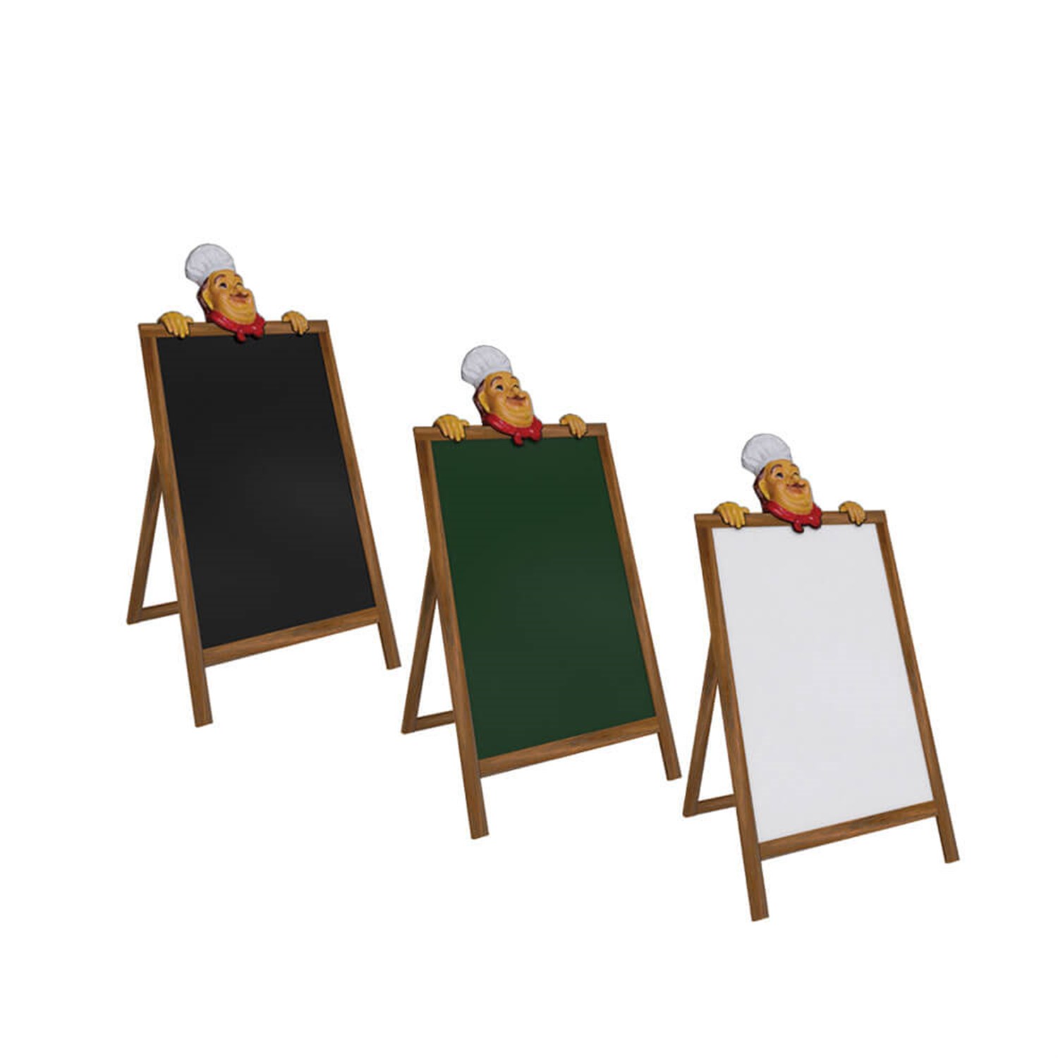 Ahşap Ayaklı Çatı Tipi Yazı Tahtası(Ahçıbord)