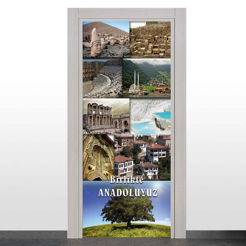 Anadolu Temalı Kapı Giydirme