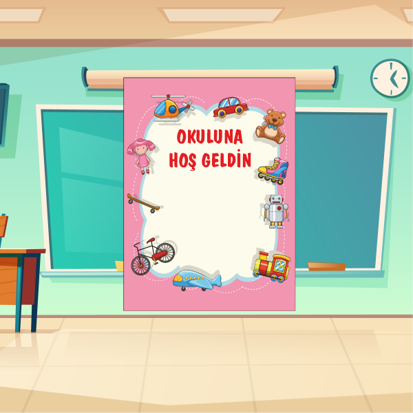 arkfn8Okula Hoş Geldin Arka FonArka FonOkularenkkat