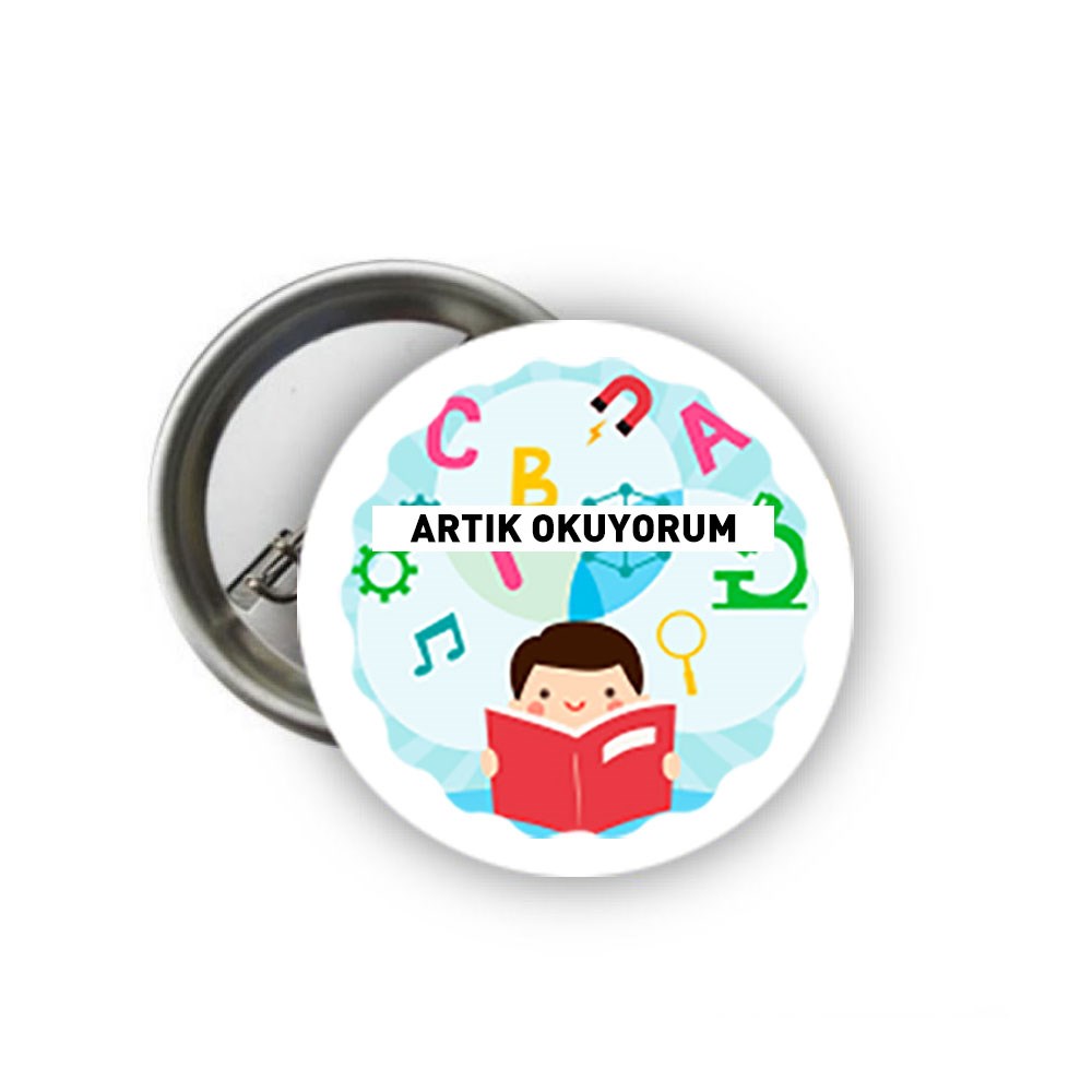 Artık Okuyorum Rozeti 3