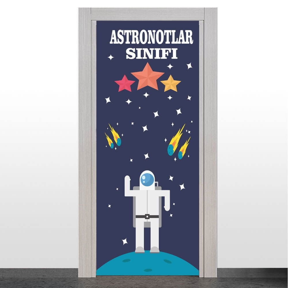 Astronotlar Sınıfı Kapı Giydirme