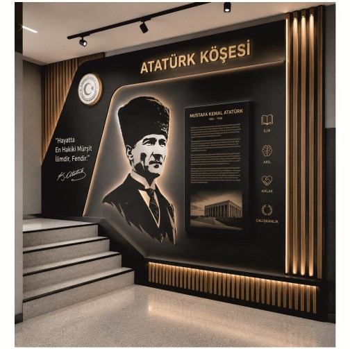 atrkosetasarımıAtatürk Köşe TasarımıÖZEL TASARIM VE UYGULAMALAROkularenkkat