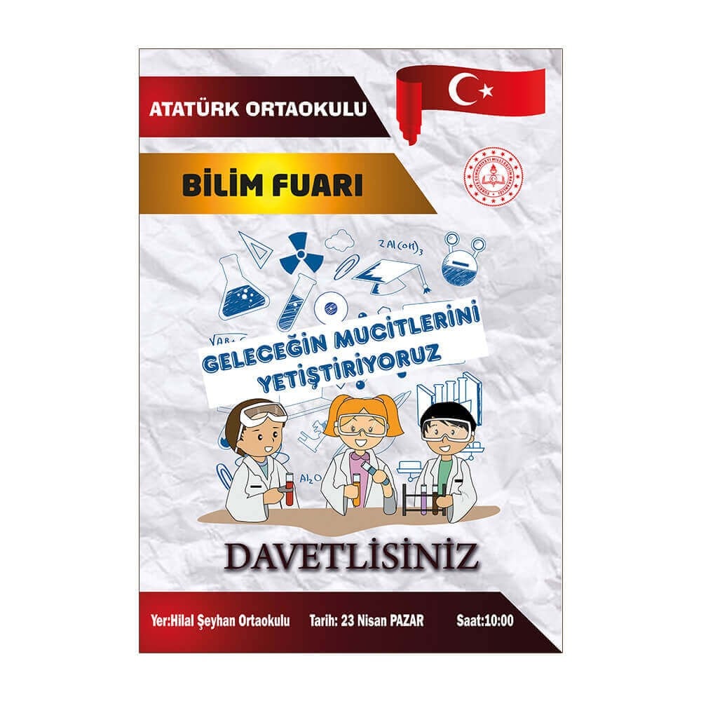 Bilim Fuarı Afiş 1