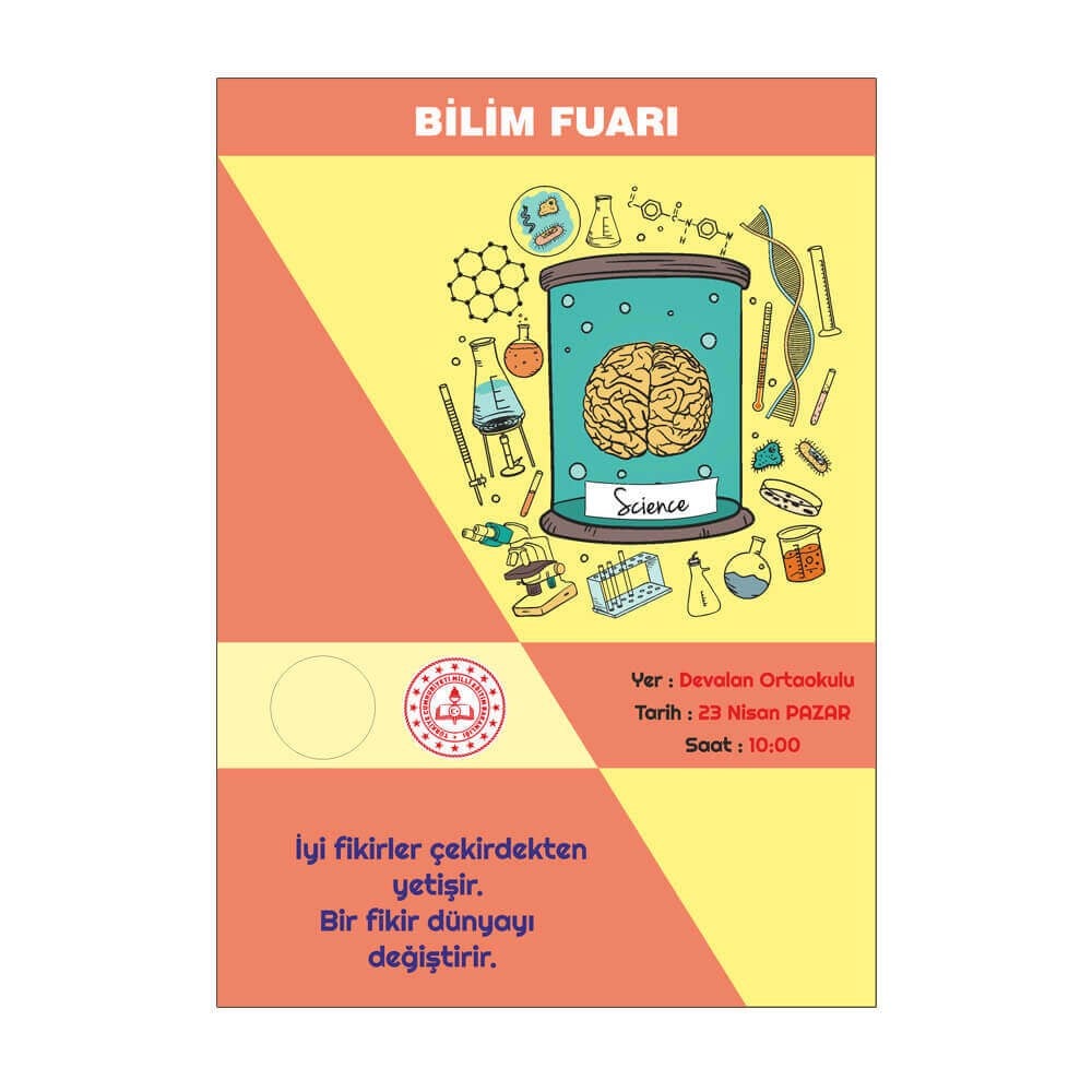 Bilim Fuarı Afiş 10