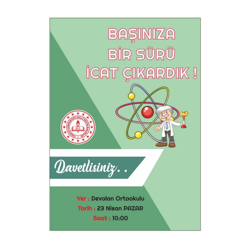 Bilim Fuarı Afiş 4