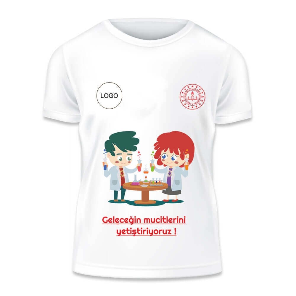 Bilim Fuarı Baskılı Tişört 15