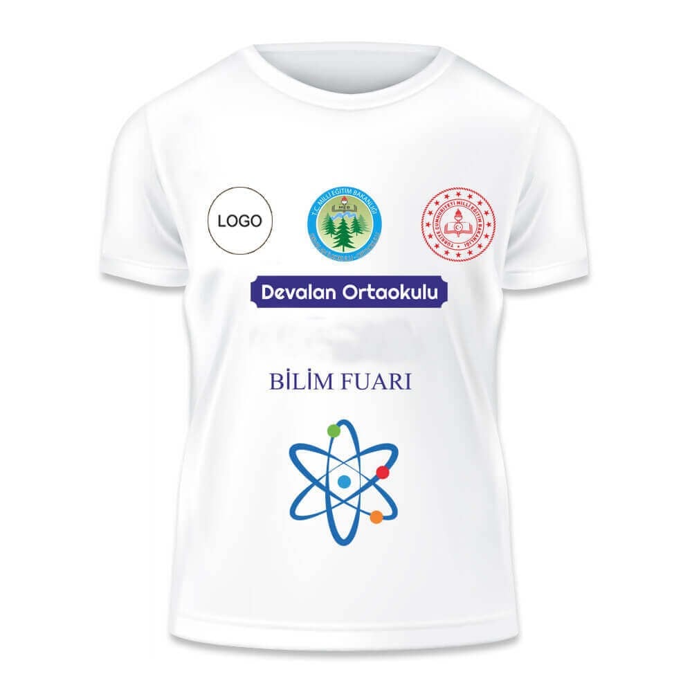 Bilim Fuarı Baskılı Tişört 20