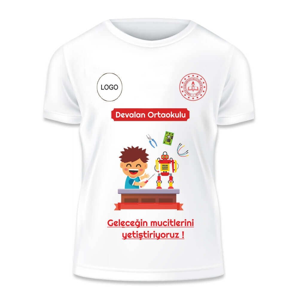 Bilim Fuarı Baskılı Tişört 22