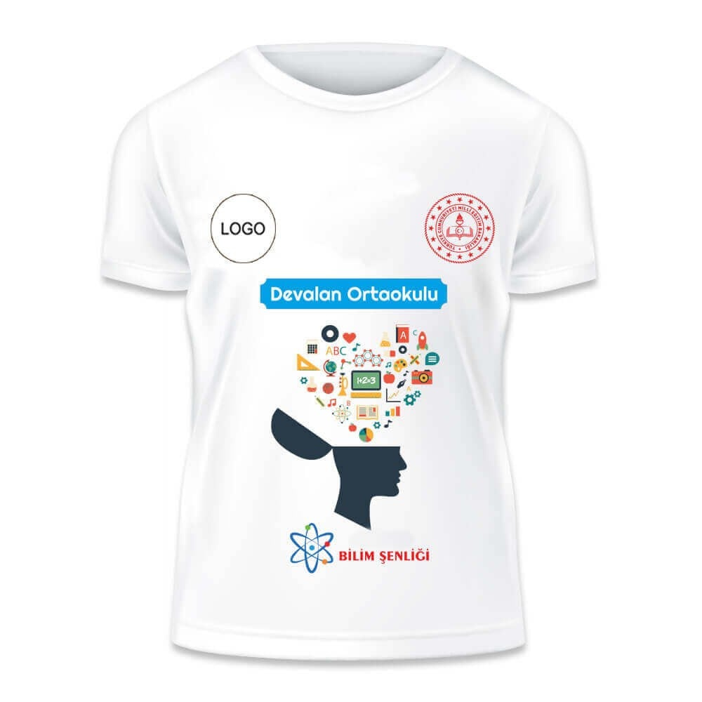 Bilim Fuarı Baskılı Tişört 31