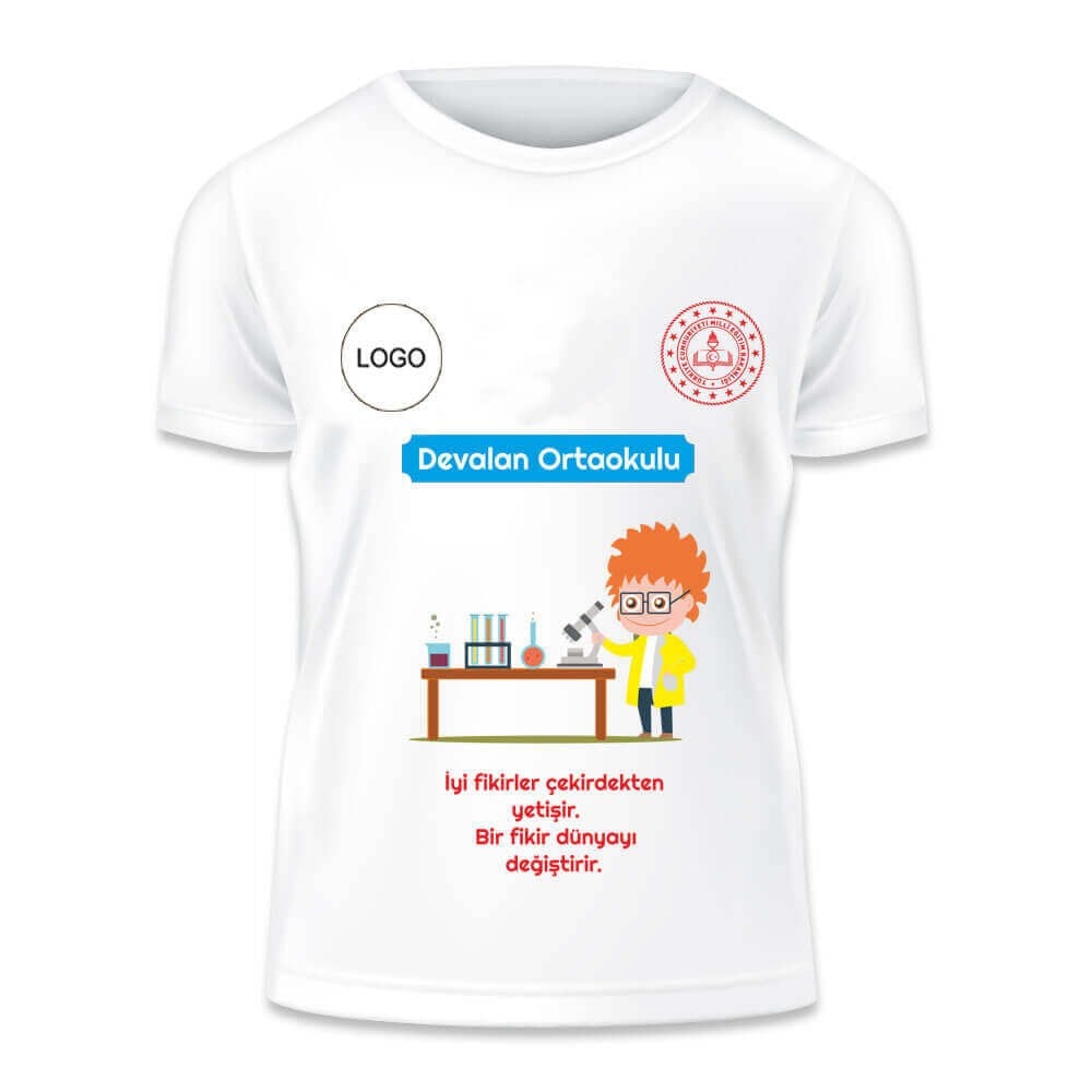 Bilim Fuarı Baskılı Tişört 32