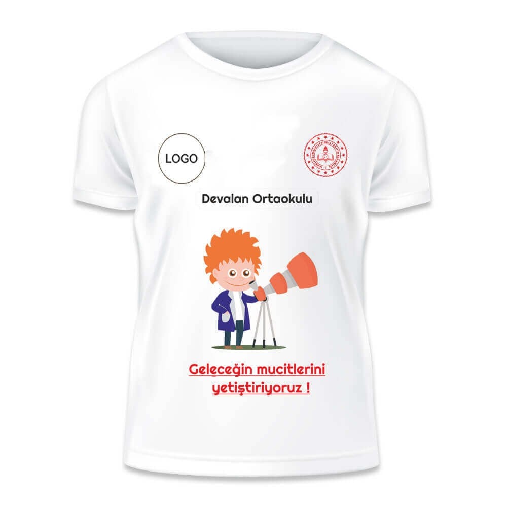 Bilim Fuarı Baskılı Tişört 33