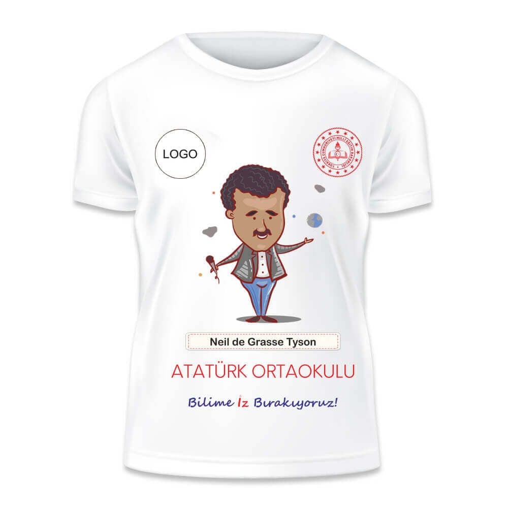 Bilim Fuarı Baskılı Tişört 38