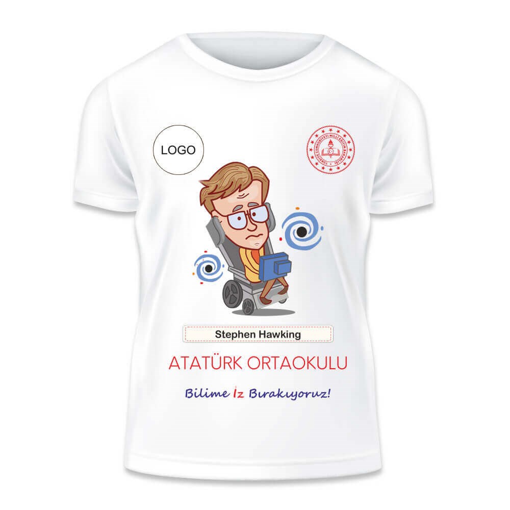 Bilim Fuarı Baskılı Tişört 39