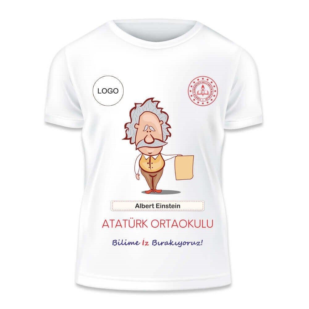 Bilim Fuarı Baskılı Tişört 42