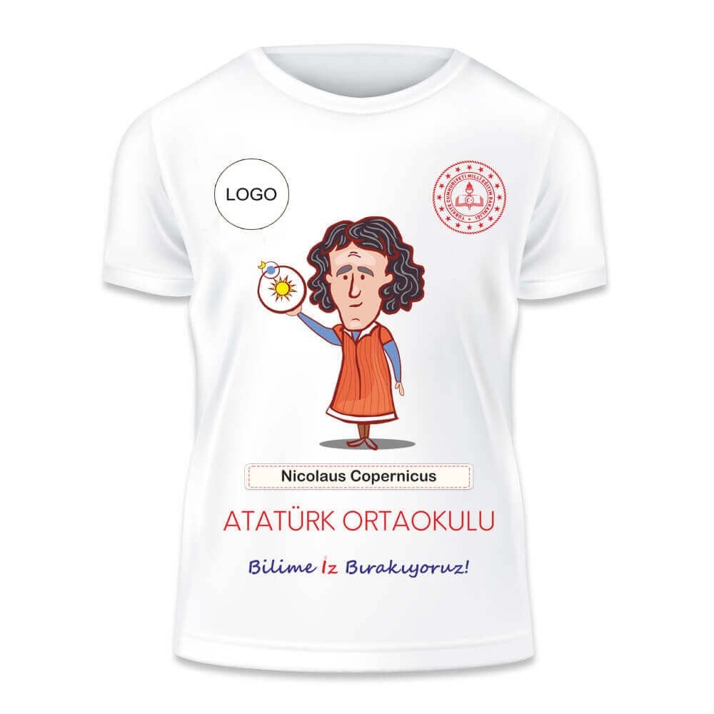 Bilim Fuarı Baskılı Tişört 45