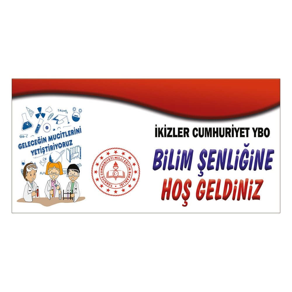 Bilim Fuarı Branda 4 (Size Özel Tasarım)