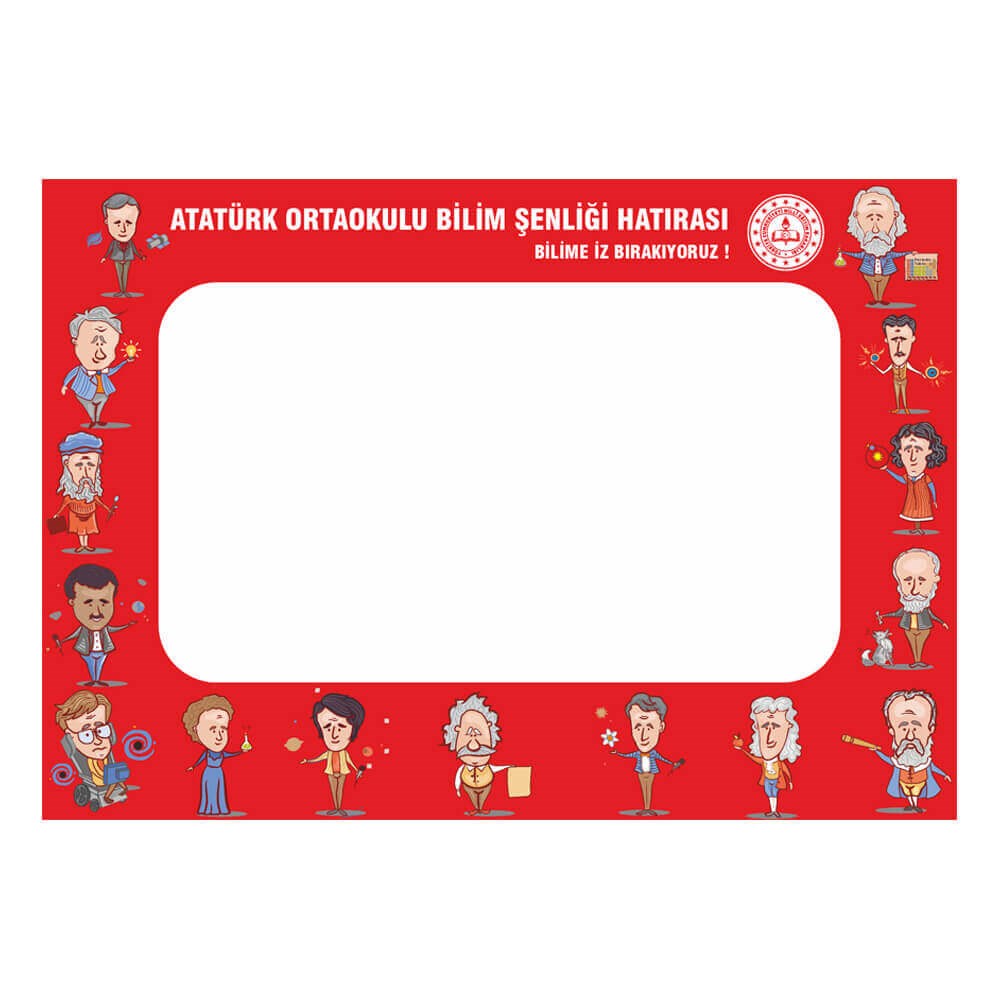 Bilim Fuarı Hatıra Çerçevesi