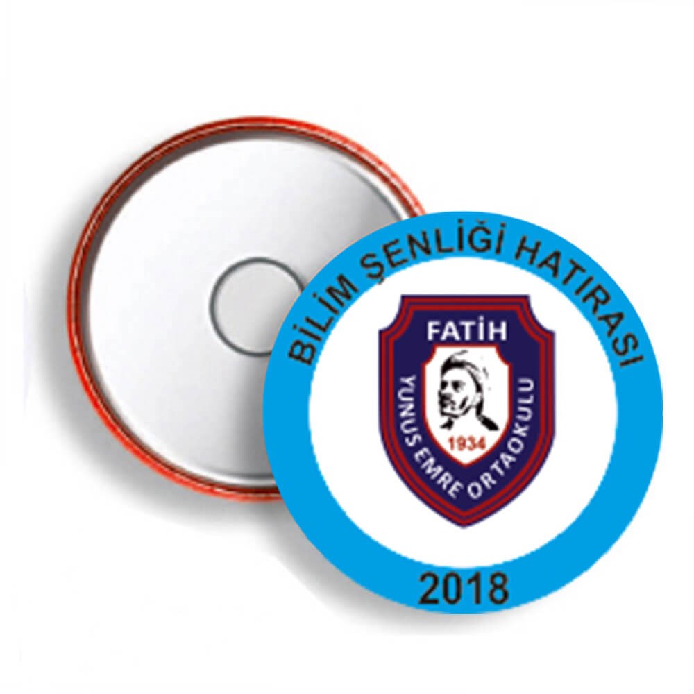 Bilim Fuarı Magnet Rozet
