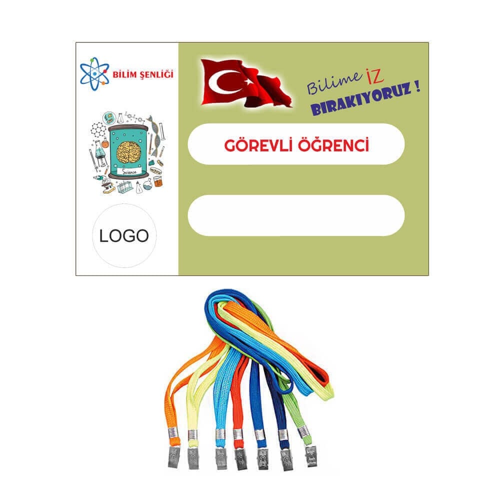 Bilim Fuarı Yaka Kartı 11