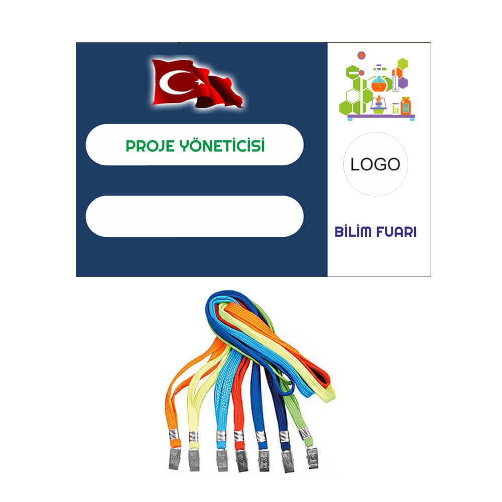 Bilim Fuarı Yaka Kartı 17