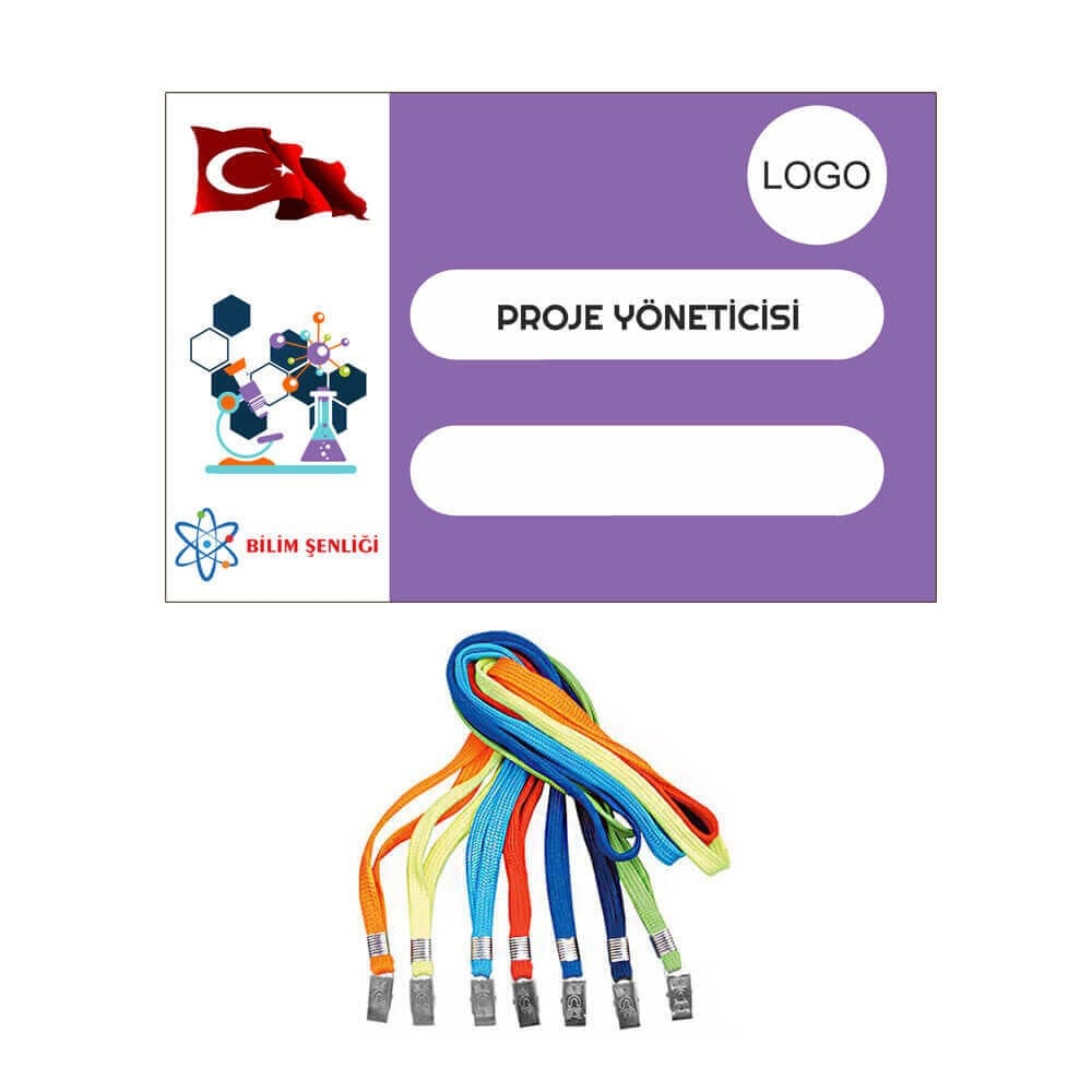 Bilim Fuarı Yaka Kartı 7