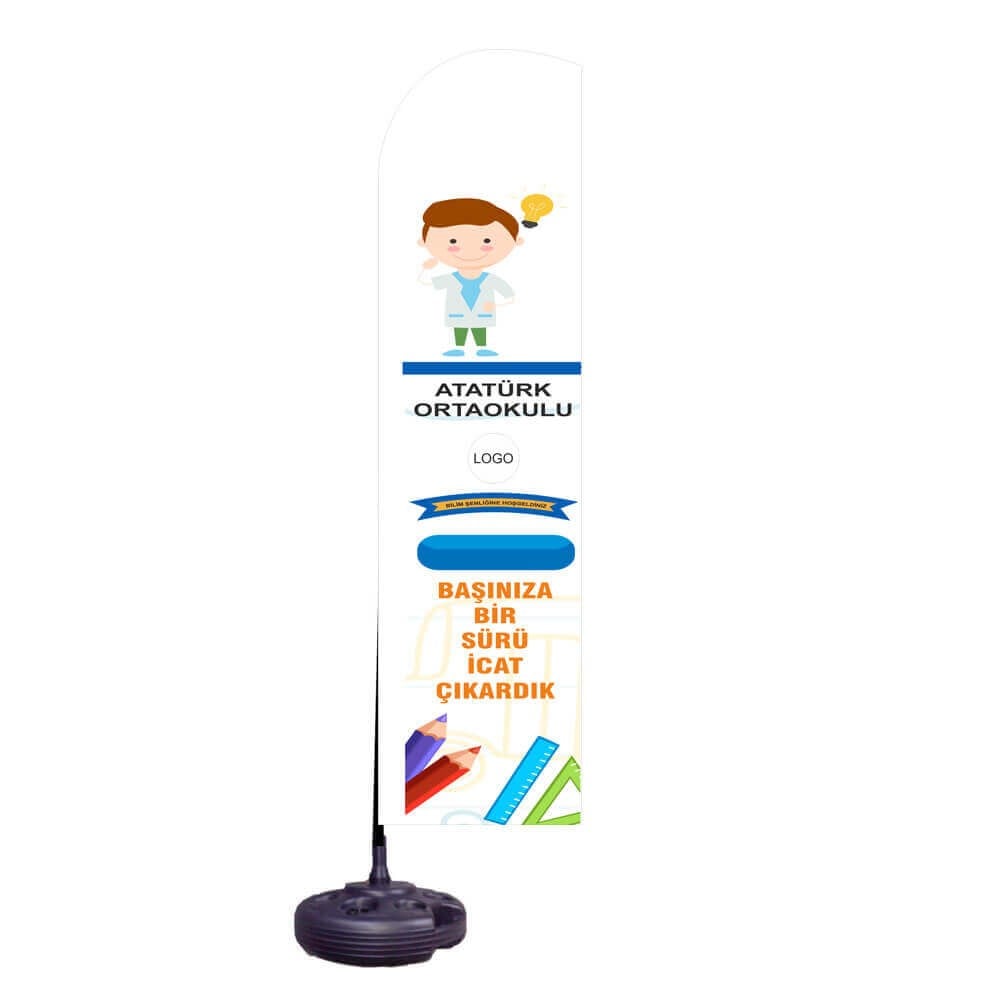 Bilim Fuarı Yelken Bayrak