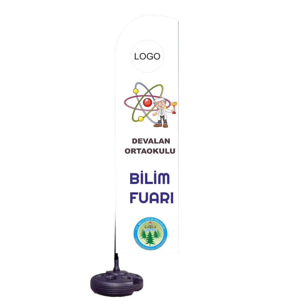 Bilim Fuarı Yelken Bayrak