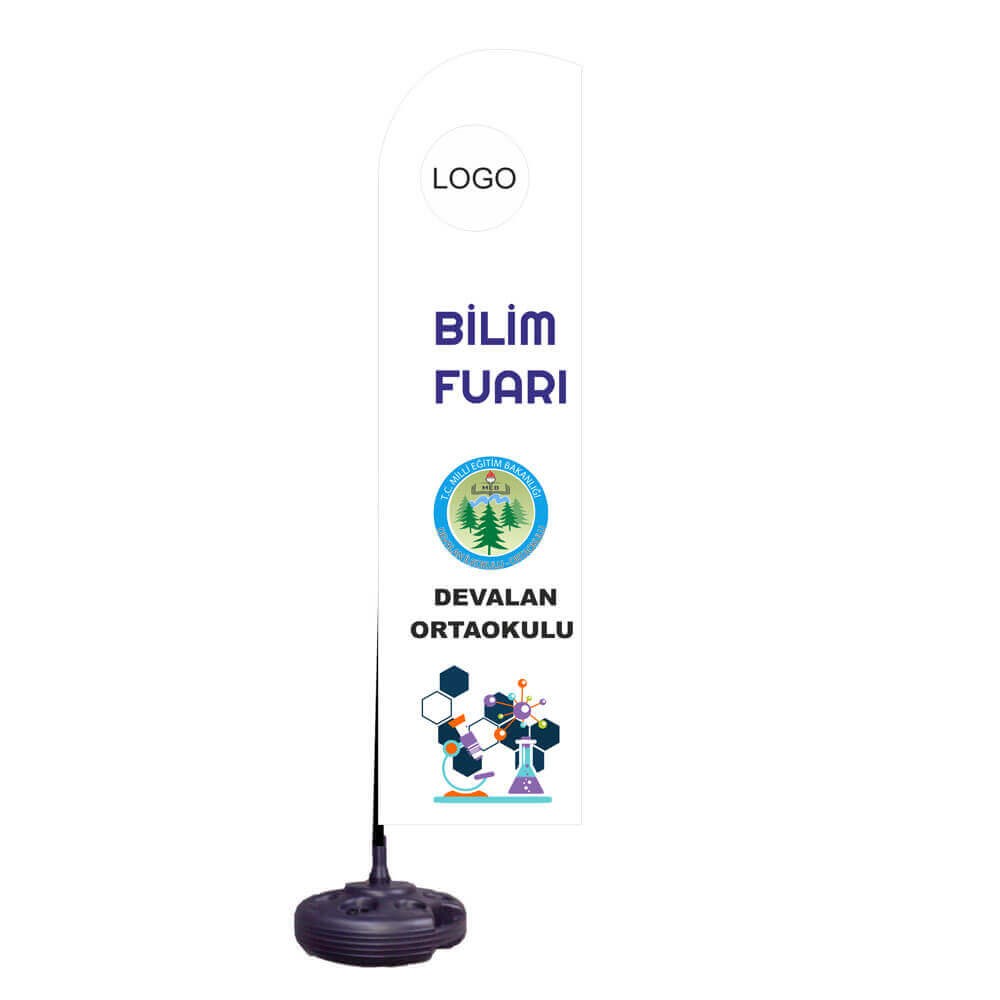Bilim Fuarı Yelken Bayrak