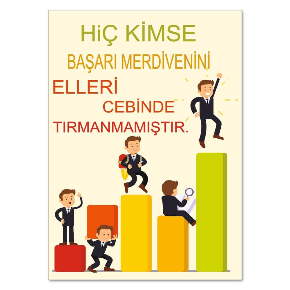 Çalışkanlık ( Değerler Eğitimi Afişi )