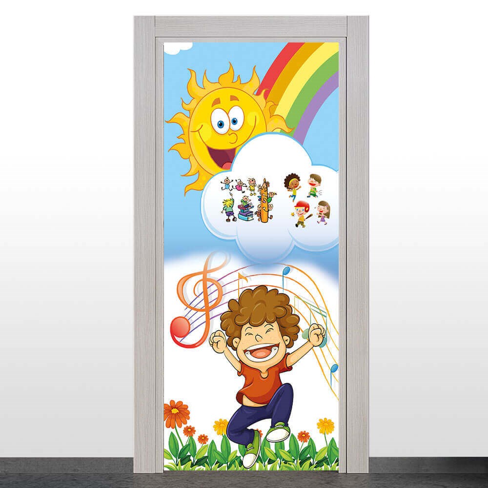 Çocuk Temalı Kapı Giydirme 