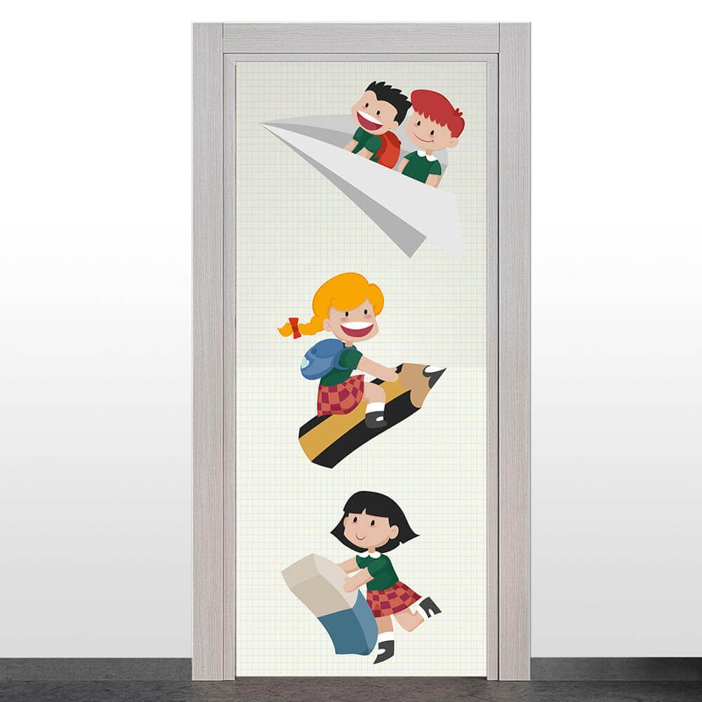 Çocuk Temalı Kapı Giydirme