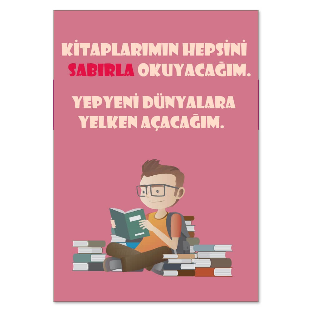 Değerler Eğitimi Afişi (Sabır)