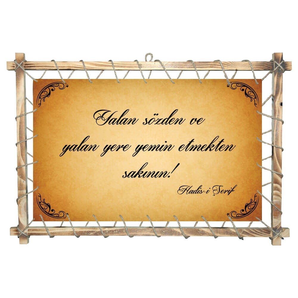 Değerler Eğitimi Tablo - Doğruluk 5