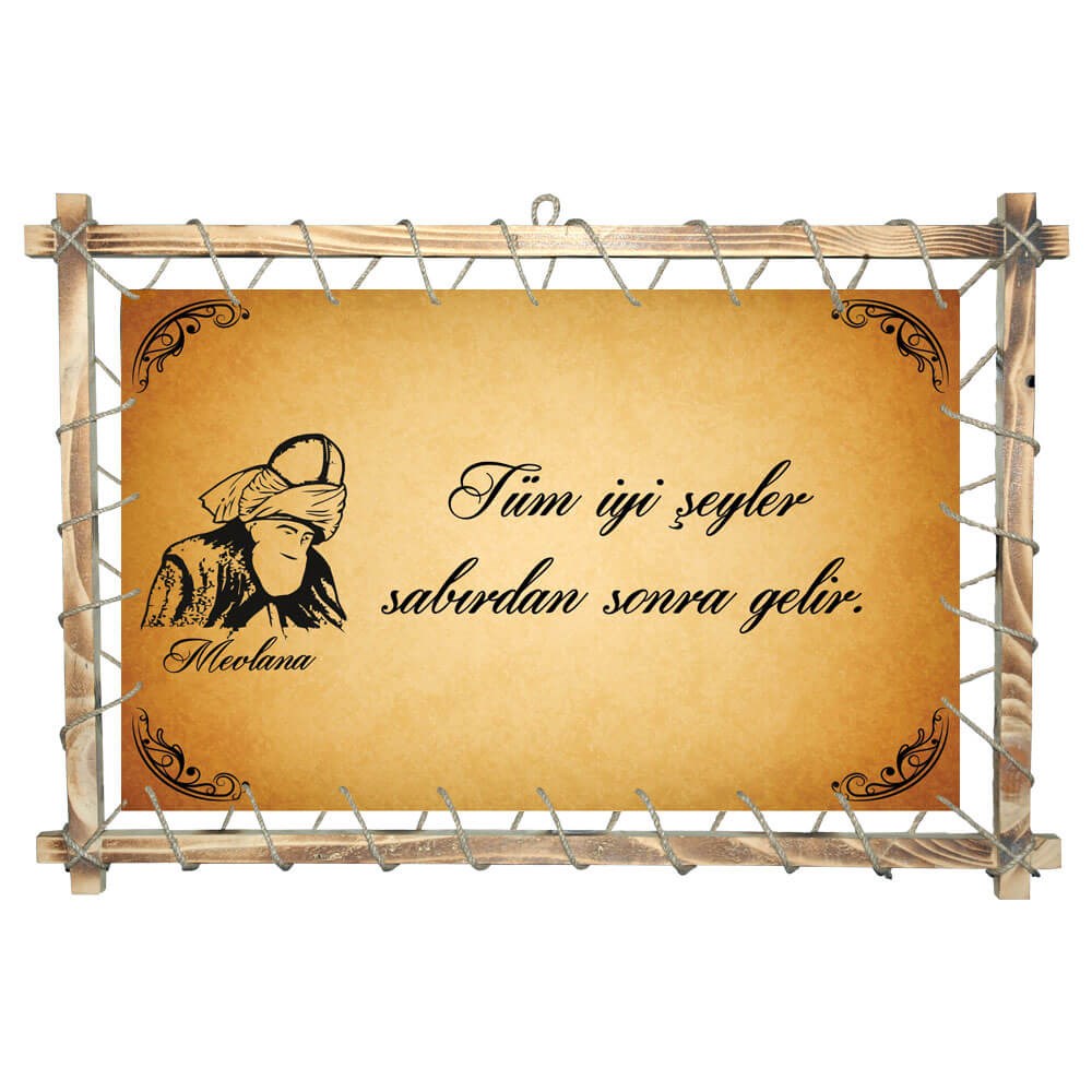 Değerler Eğitimi Tablo - Sabır 2