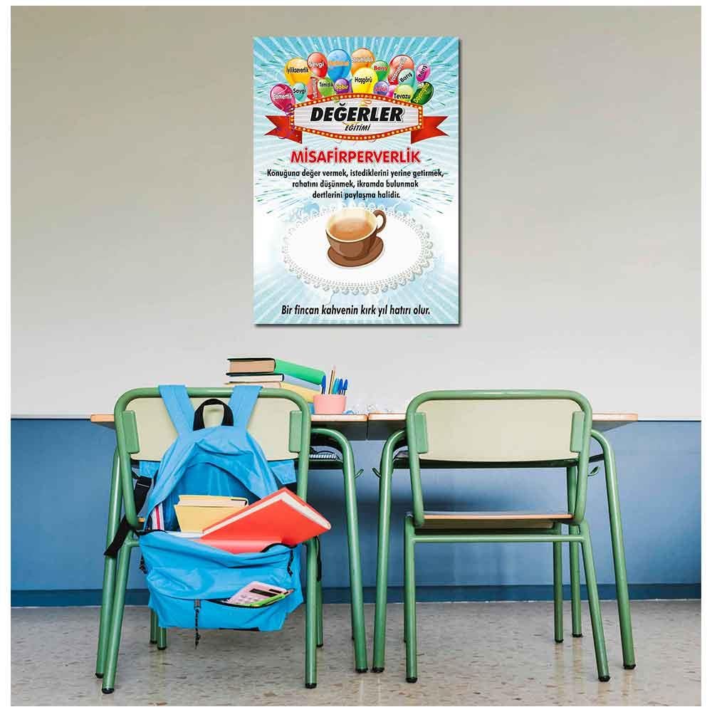 dgr4Değerler Eğitimi Misafirperverlik Ders AfişiDeğerler Eğitimi AfişleriOkularenkkat