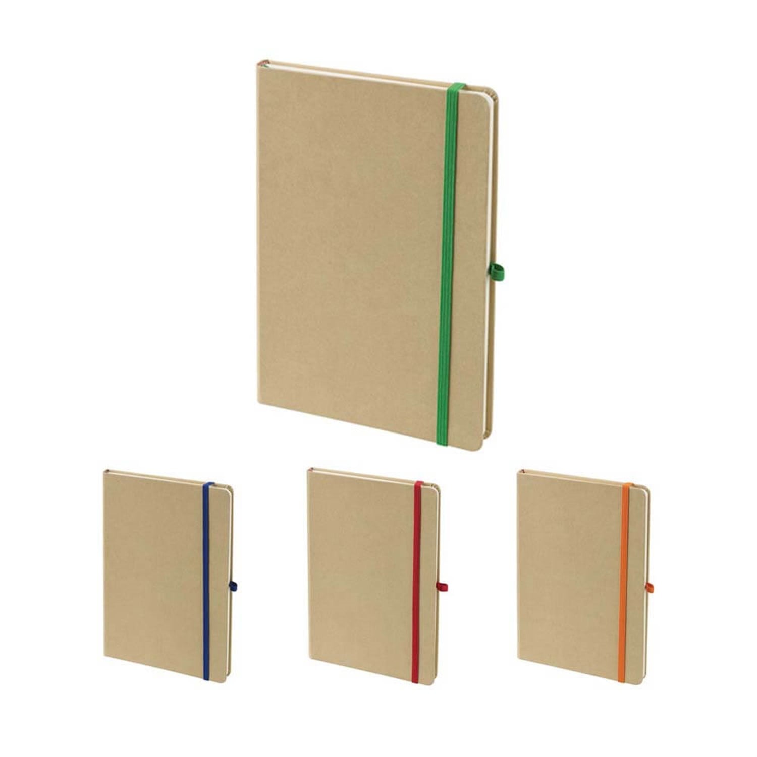 Dikişli 14x21 Kraft Defter