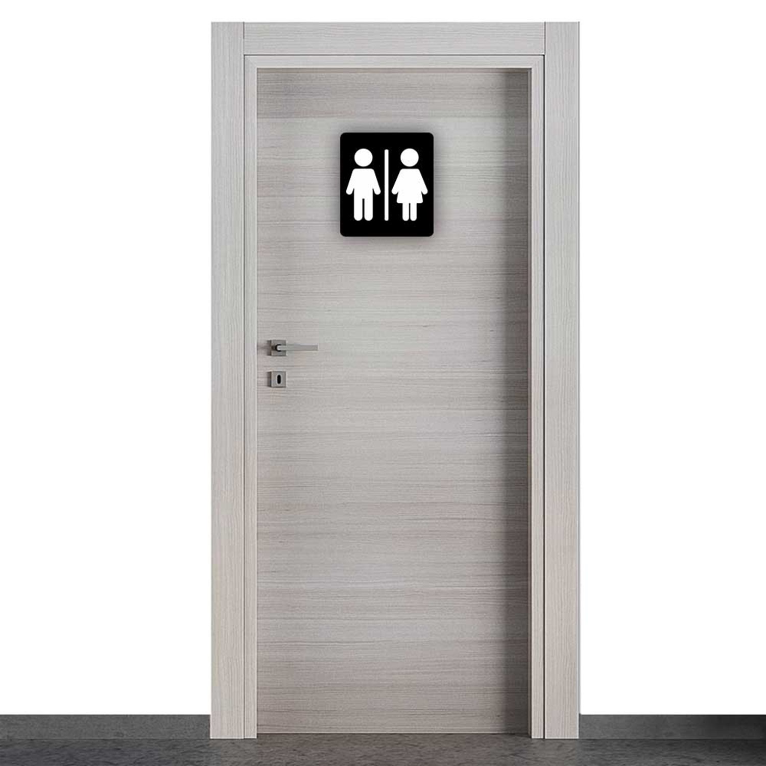 Erkek Kız WC Okul Kapı İsimliği