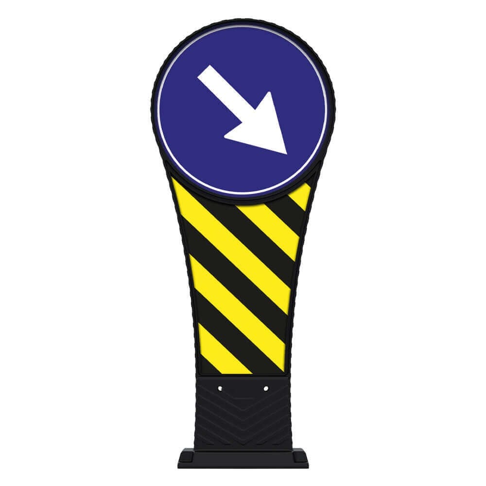 Esnek Refüj Başı Levhası