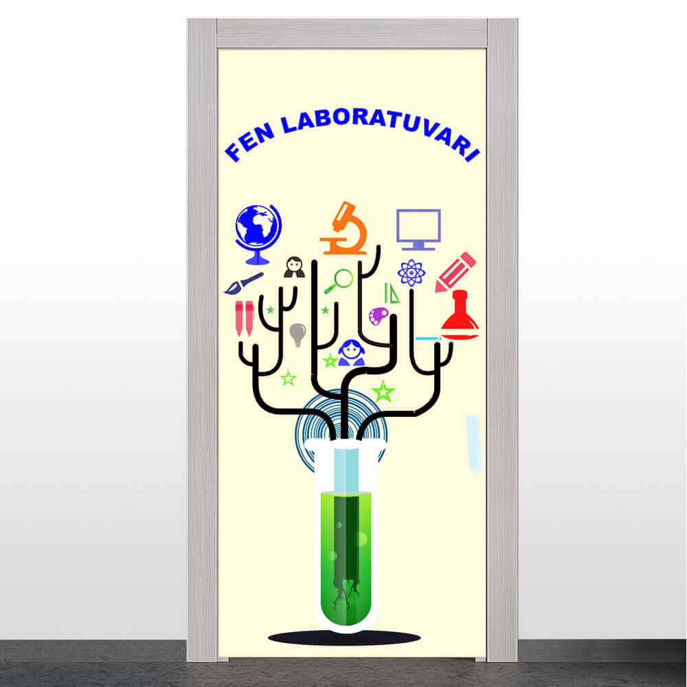 Fen Laboratuvarı Kapı Giydirme