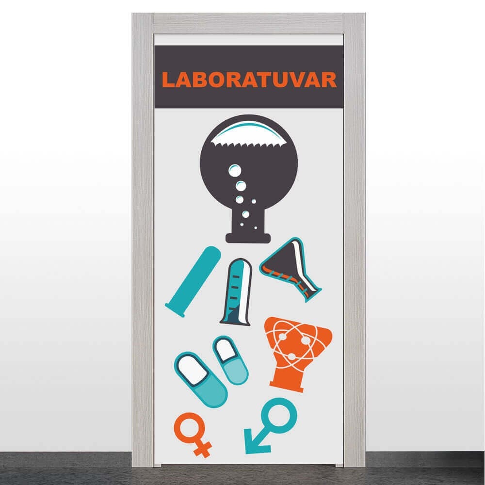 Fen Laboratuvarı Kapı Giydirme