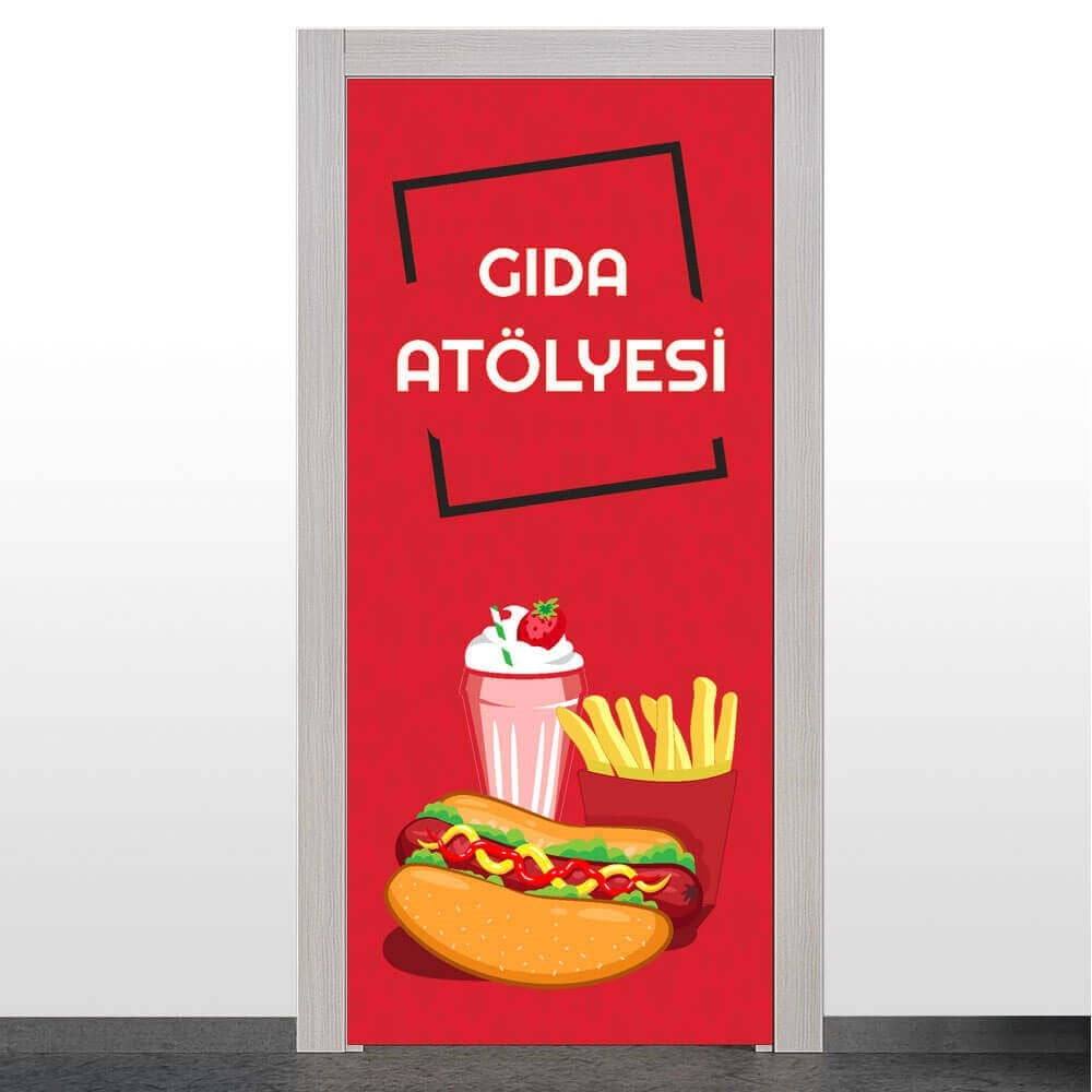Gıda Bölümü Kapı Giydirme
