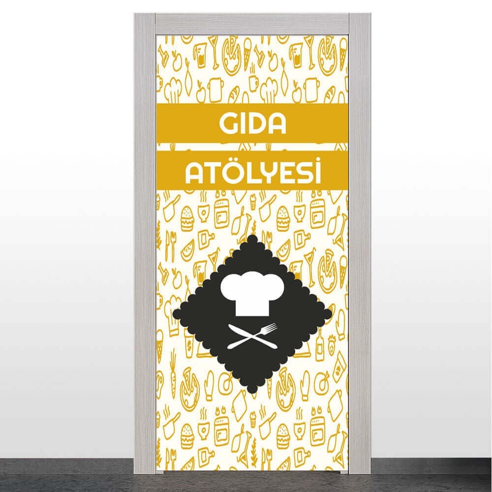 Gıda Bölümü Kapı Giydirme