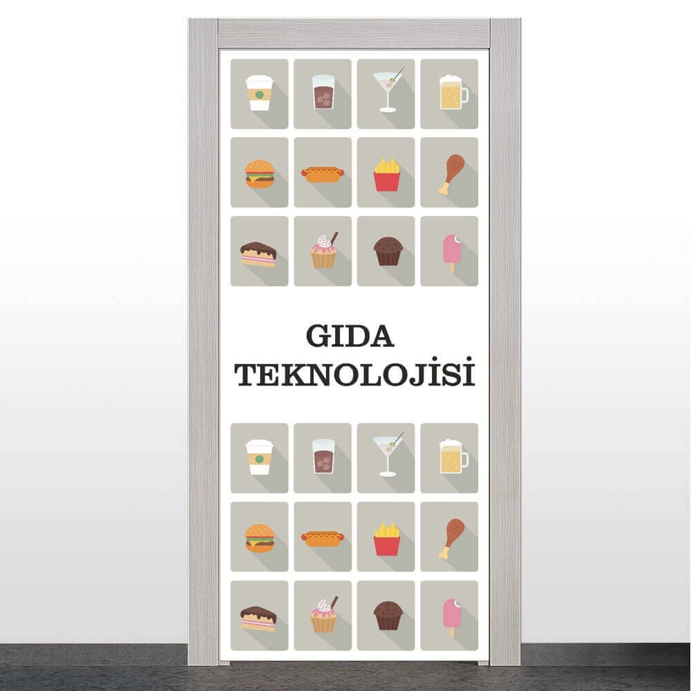 Gıda Bölümü Kapı Giydirme