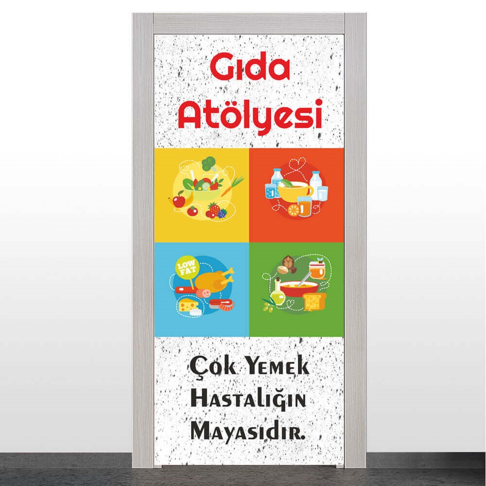 Gıda Bölümü Kapı Giydirme