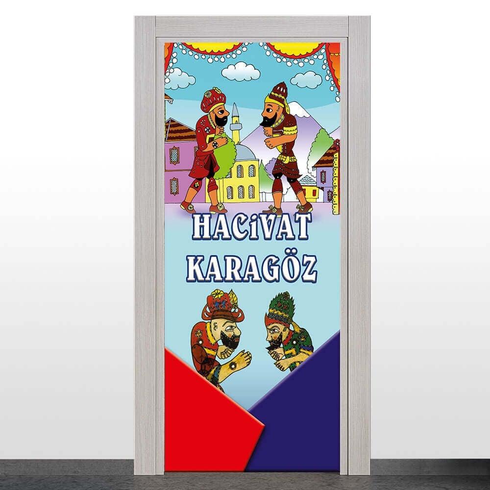 Hacivat - Karagöz Kapı Giydirme 