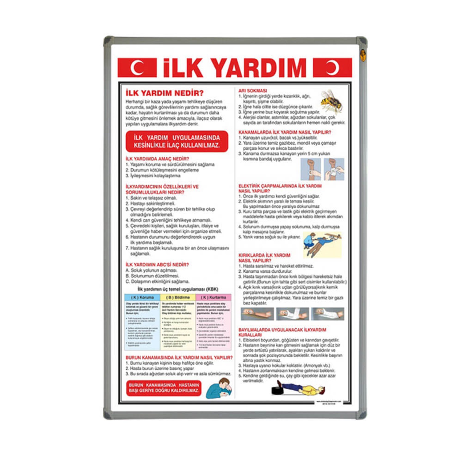 İlk Yardım Levhası