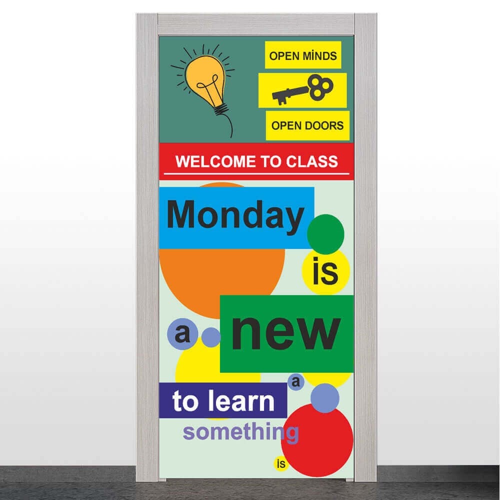 İngilizce Sınıfı Kapı Giydirme          