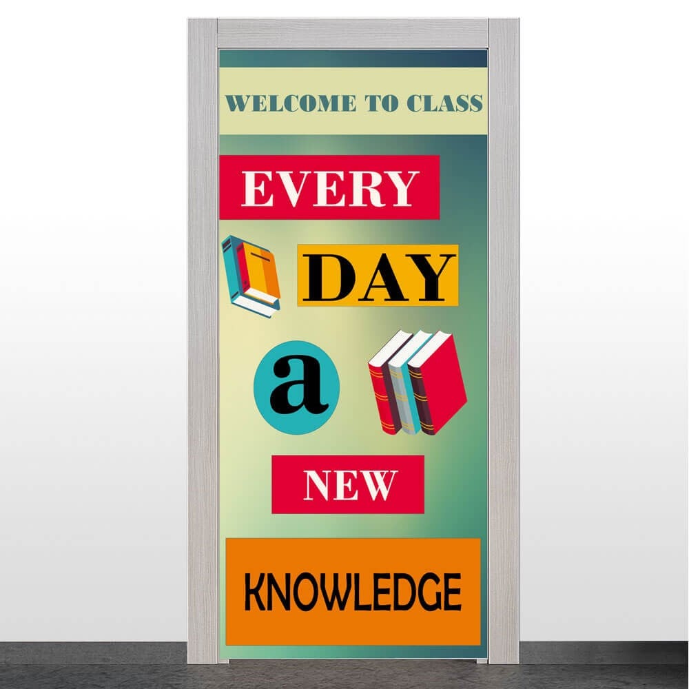 İngilizce Sınıfı Kapı Giydirme (Welcome to Class)