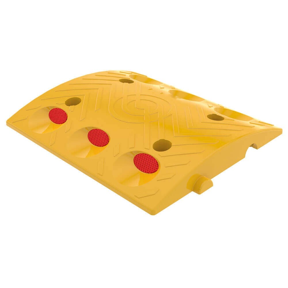 Kedi Gözlü Kasis Gövdesi - Hız Kesici - 30 cm - Sarı