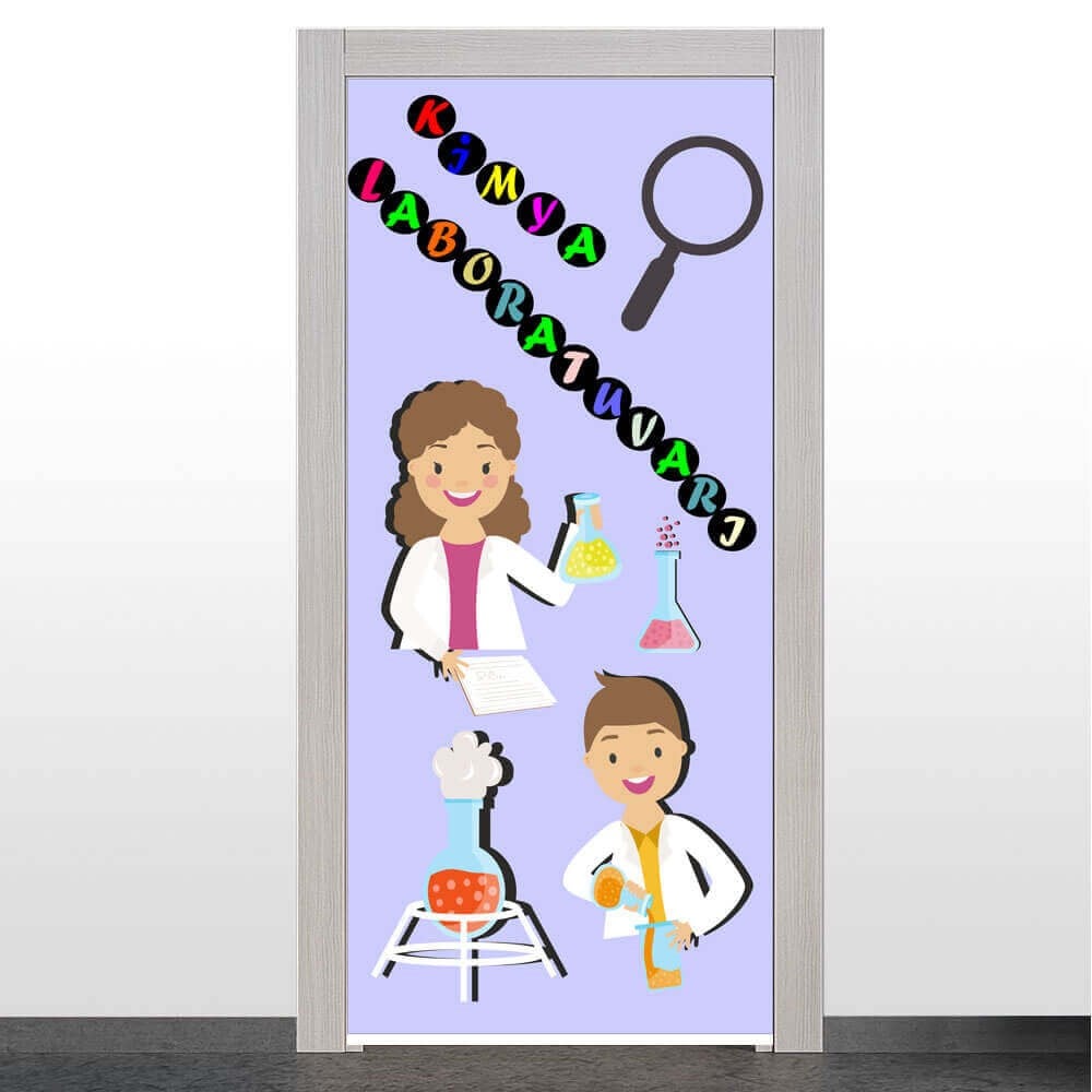 Kimya Laboratuvarı Kapı Giydirme